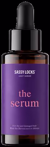 Sassy Locks haircare bottle
